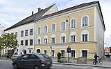 This September 27, 2012, file picture shows an exterior view of Adolf Hitler's birth house, front, in Braunau am Inn, Austria. (AP Photo / Kerstin Joensson, File)