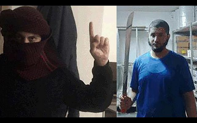 Amin Yassin, left, and Ali Armush, right, who were indicted for allegedly joining the Islamic State terror group on August 22, 2019. (Shin Bet)