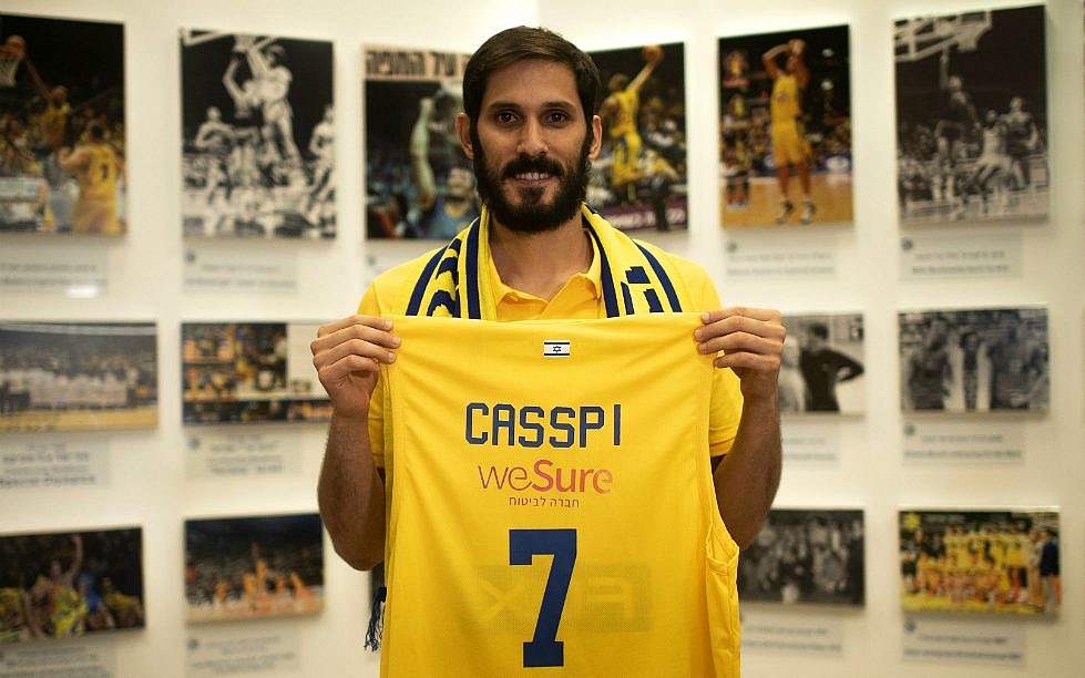 Casspi returns to Maccabi Tel Aviv after decade in NBA | The Times of Israel