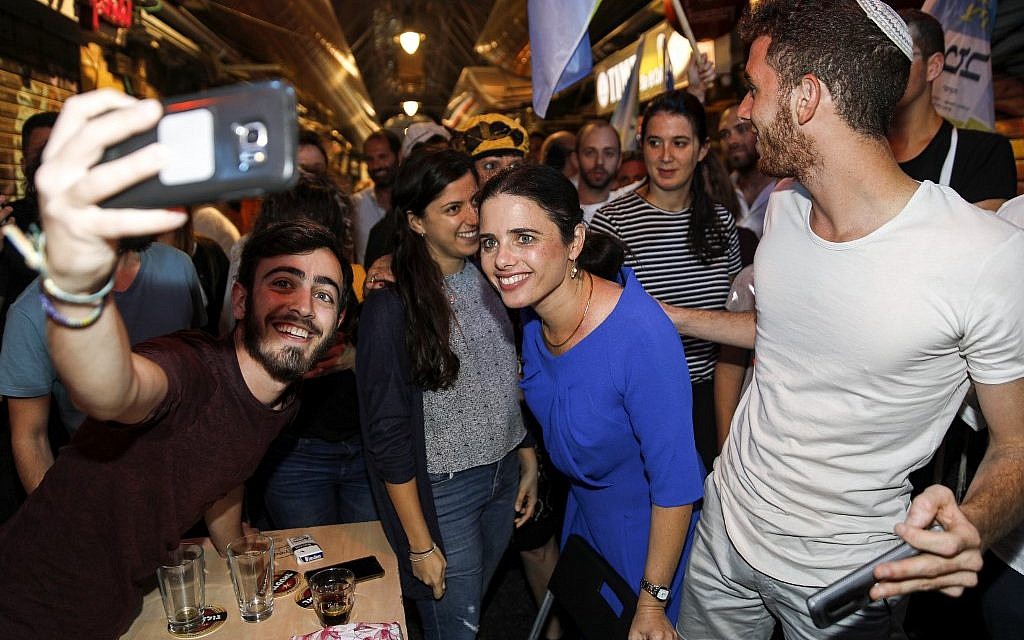 On campaign trail, right's rising star Ayelet Shaked takes shot at ...