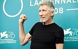 Illustrative: Roger Waters poses for photographers at the photo call for the film 'Roger Waters Us + Them' at the 76th edition of the Venice Film Festival in Venice, Italy, Sepember 6, 2019. (Arthur Mola/Invision/AP)