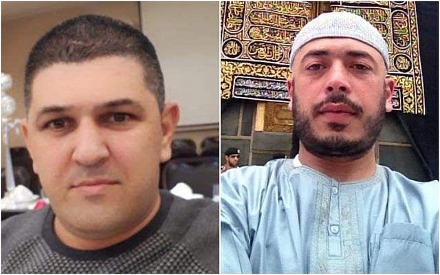 (From L) Edib Dirawi and Iyad Badir, who were murdered on September 20, 2019. (Courtesy)