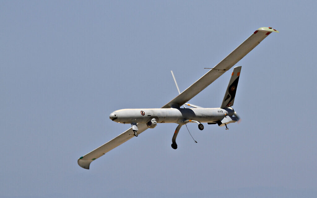 Hezbollah shoots at Israeli drone over southern Lebanon | The Times of  Israel