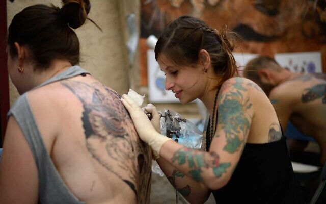 Israelis increasingly getting tattoos that bind them to ancestors' old countries