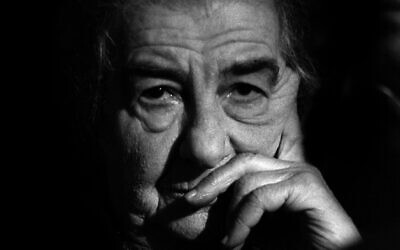Golda Meir. (Yaakov Saar/GPO)
