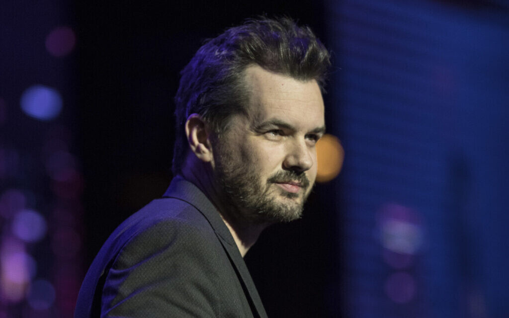 Australian comedian Jim Jefferies performs at the Avalon Theater in Hollywood, California on December 7, 2017 (Dustin Snipes/Red Bull Content Pool via AP Images)