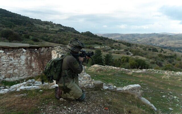 IDF special forces take part in an exercise  in Cyprus simulating war in the north in December 2019. (Israel Defense Forces)