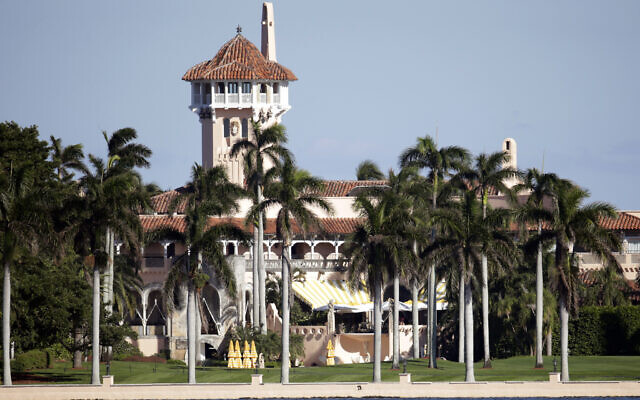 This November 21, 2016 file photo, shows the Mar-a-Lago resort owned by Donald Trump, in Palm Beach, Florida.(AP Photo/Lynne Sladky)
