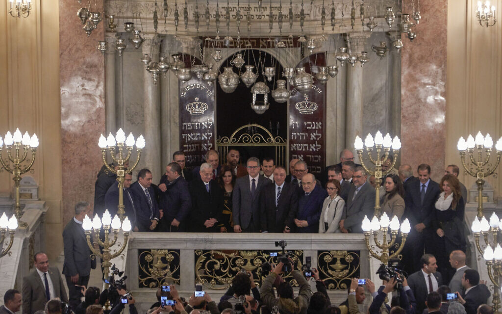 Egypt Unveils Historic Alexandria Synagogue After Three year Renovation Flipboard
