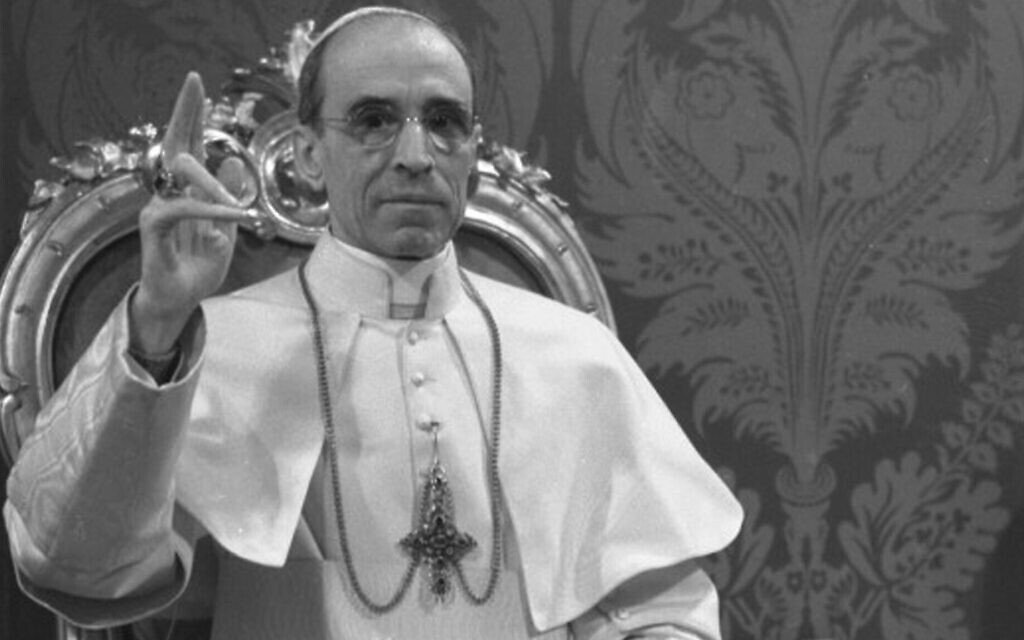 Pope Pius XII (Courtesy of PerlePress Productions)