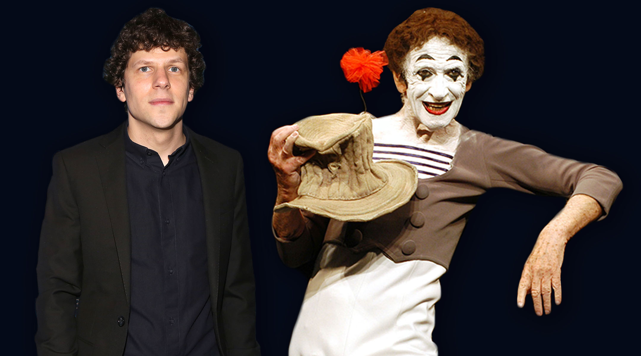 Jesse Eisenberg feels link to Marcel Marceau who he plays in new movie |  The Times of Israel