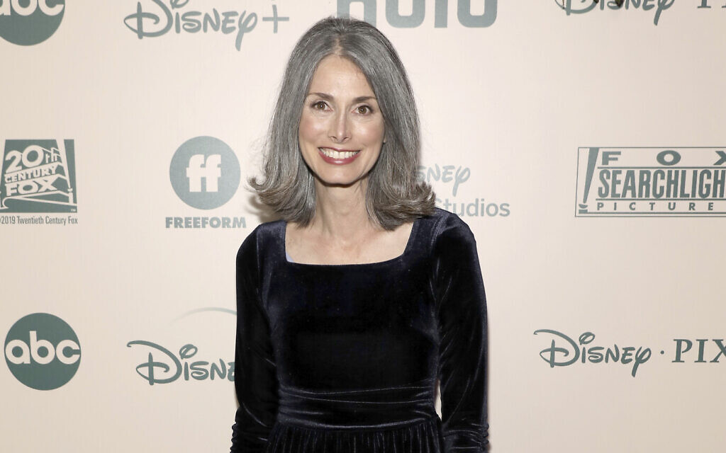 Christine Leunens arrives at the FX and Disney Golden Globes afterparty at the Beverly Hilton Hotel on Sunday, January 5, 2020, in Beverly Hills, California (Photo by Mark Von Holden/Invision/AP)