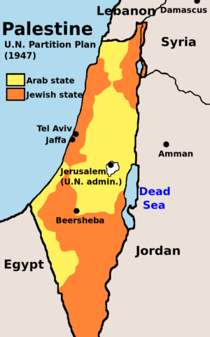 partition palestine