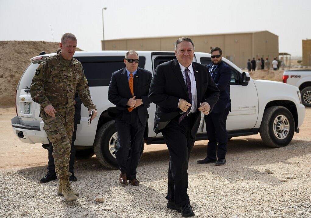 Pompeo Meets Us Troops In Saudi Visit Focused On Iran The Times