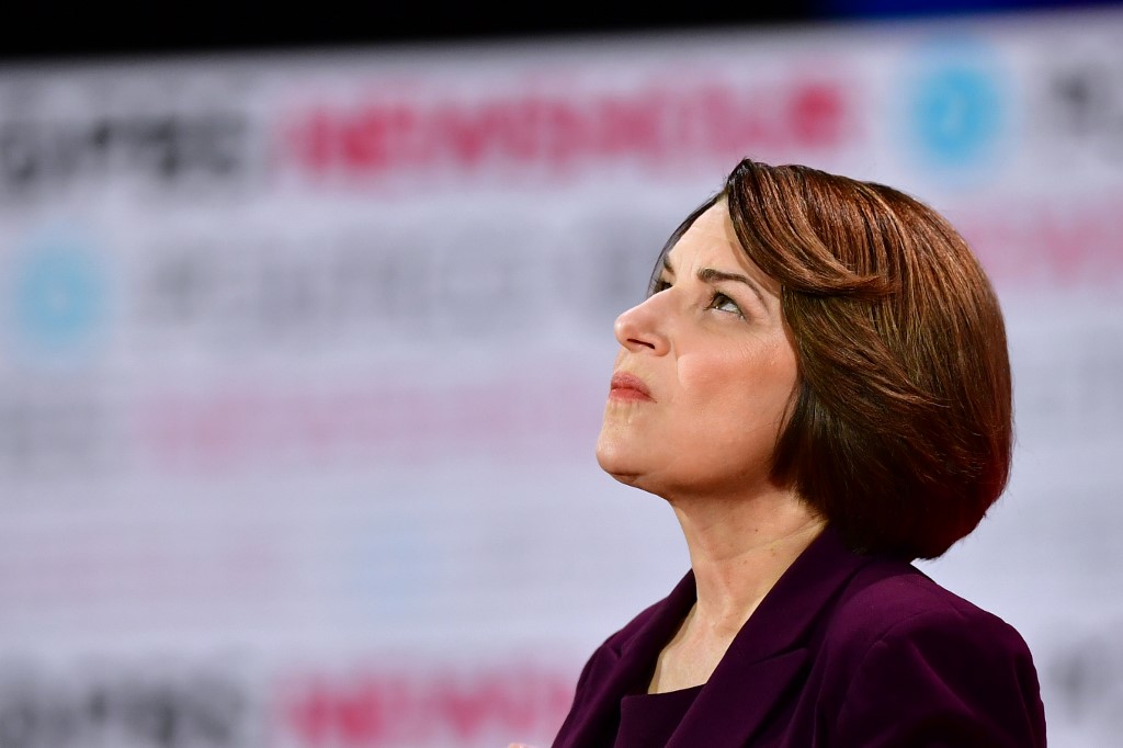 Amy Klobuchar Exits White House Race Will Back Biden The Times Of Israel