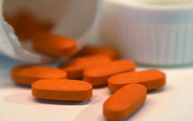 Tablets of ibuprofen. (AP Photo/Patrick Sison)