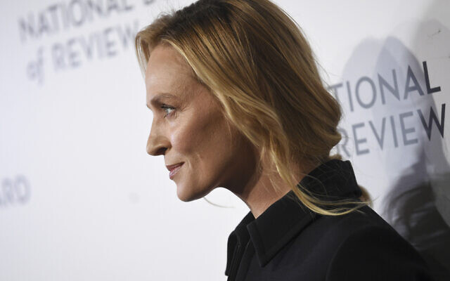 Actress Uma Thurman attends the National Board of Review Awards gala at Cipriani 42nd Street on Wednesday, Jan. 8, 2020, in New York. (Photo by Evan Agostini/Invision/AP)