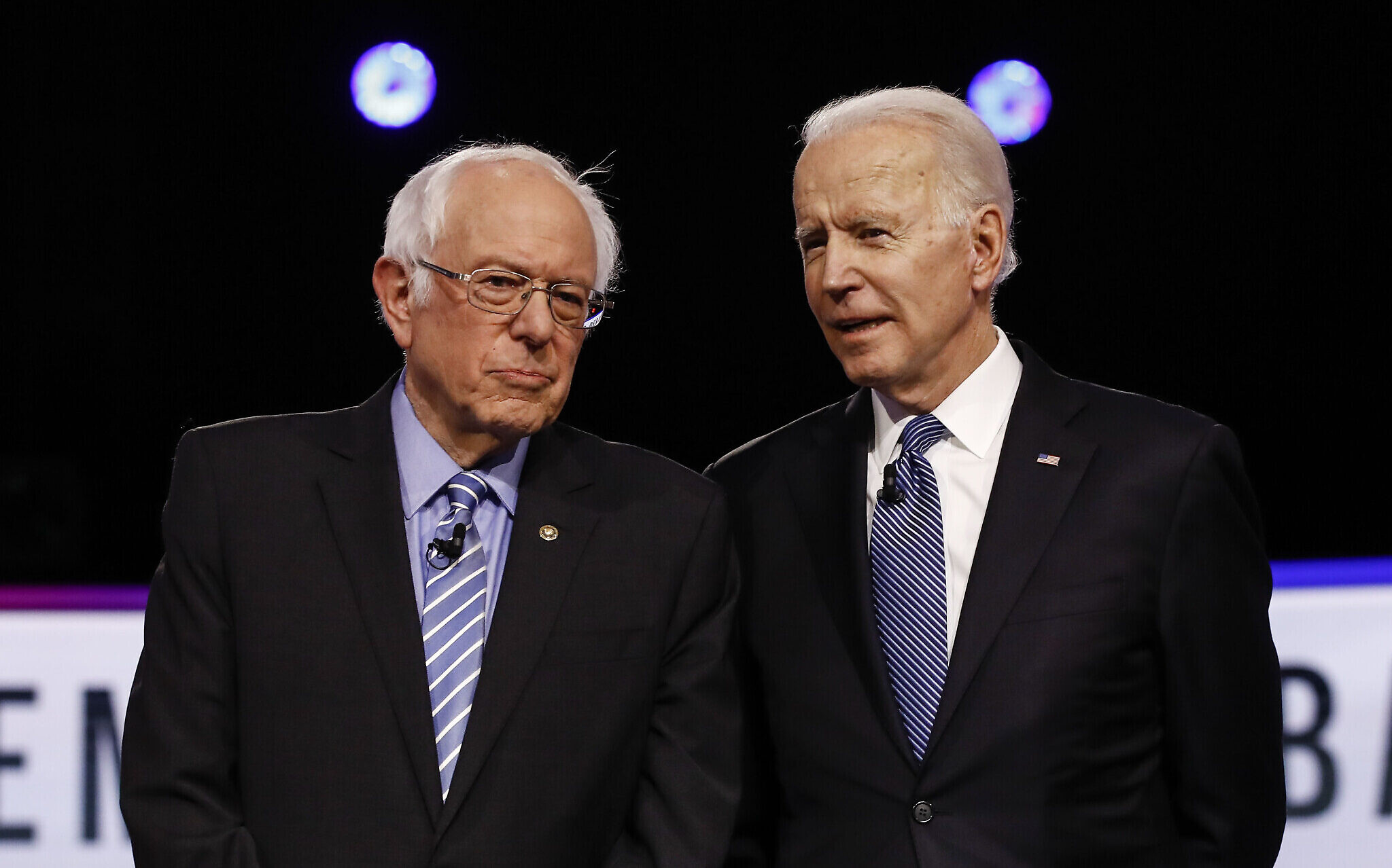 Sanders, Biden cancel Ohio rallies citing coronavirus concerns | The Times of Israel