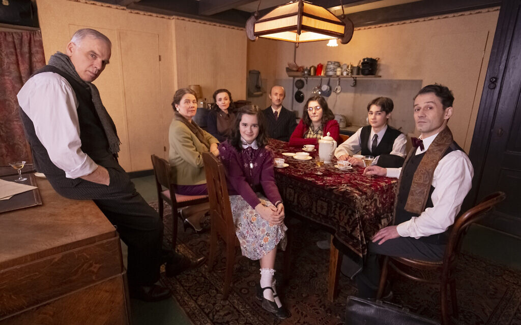 Residents of the ‘Secret Annex’ in ‘Anne Frank Video Diary,’ 2020 (Anne Frank House/Ray van der Bas)