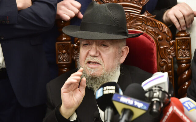 Top rabbi calls gay Knesset speaker Ohana ‘infected,’ blames him for Meron disaster