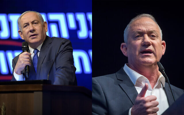Touting 'major progress,' Gantz, Netanyahu meet again to clinch ...