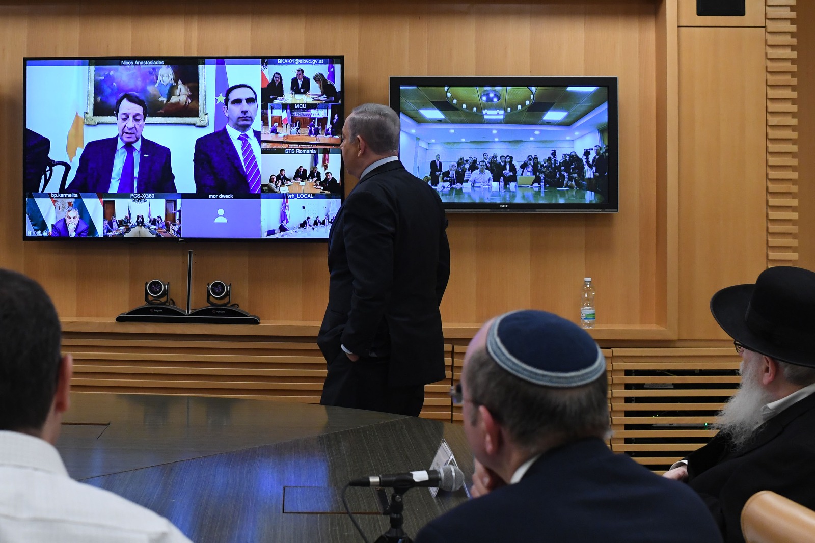 In call with Euro heads on virus, Netanyahu proposes 'safe air ...