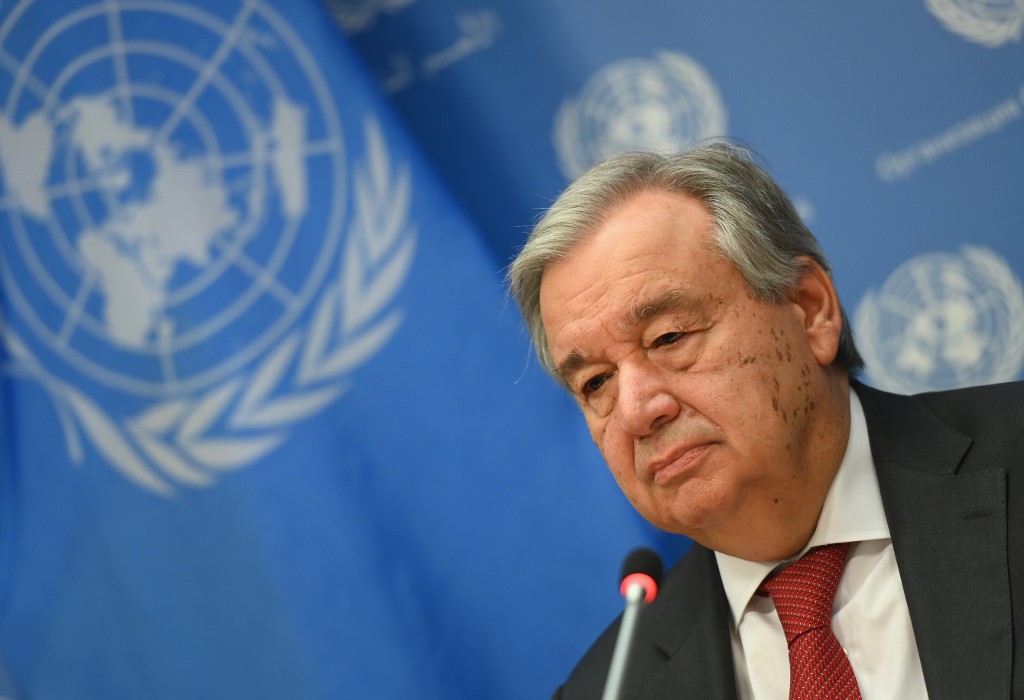 Un Chief Coronavirus Reveals Fragility Of Our World The Times Of Israel
