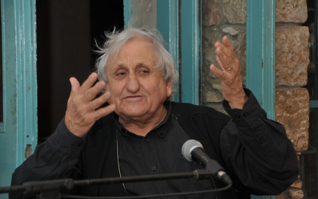 Israeli author A.B. Yehoshua in 2013. (Martine Halban)