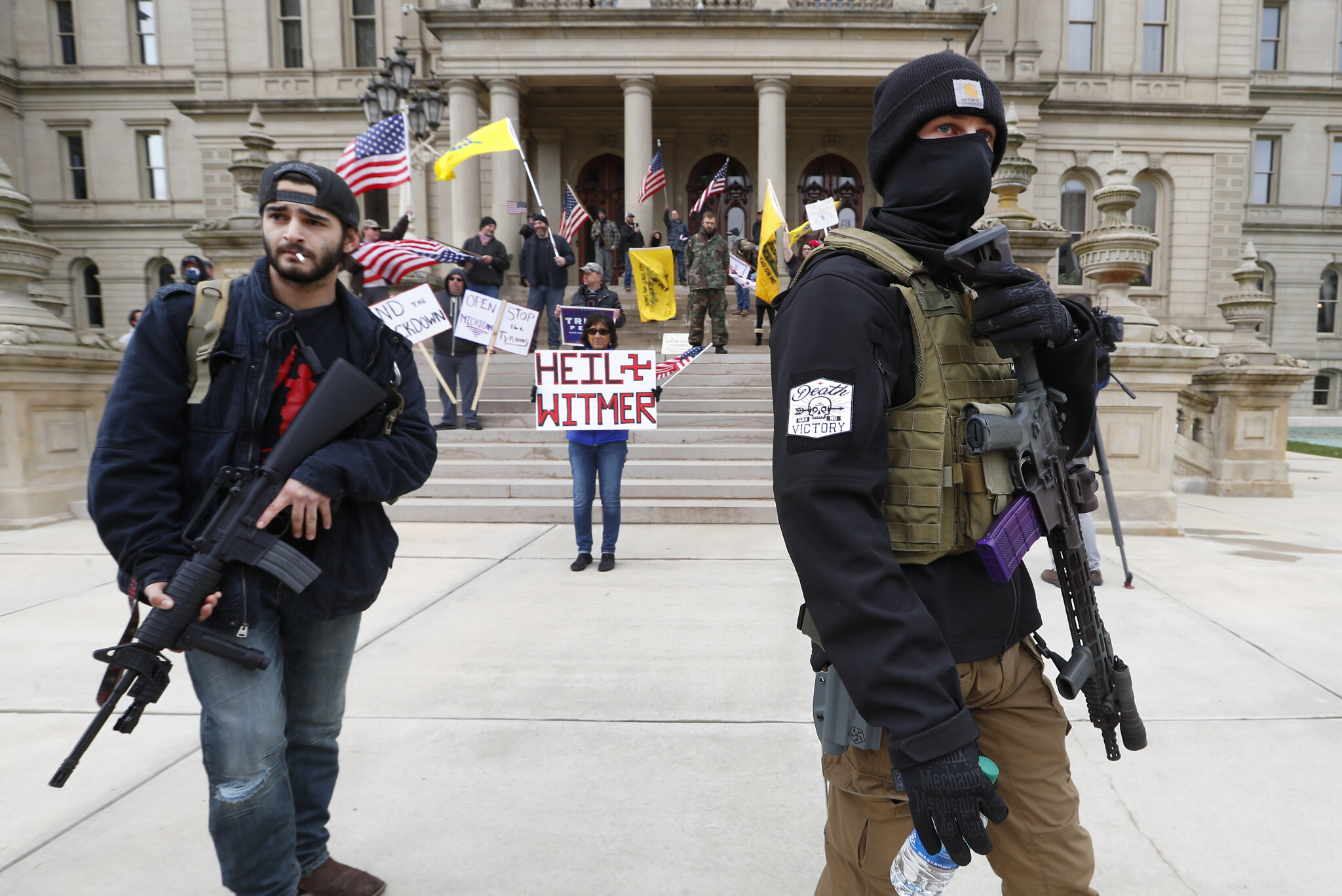 As Michigan extremists protest lockdown, state's Jews grapple with