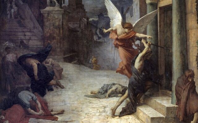 "Plague in Rome" Jules Elie Delaunay, 1869. (Public domain)