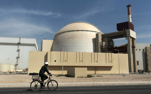 The Bushehr nuclear power plant outside the southern city of Bushehr, Iran. (AP Photo/Mehr News Agency, Majid Asgaripour, File)