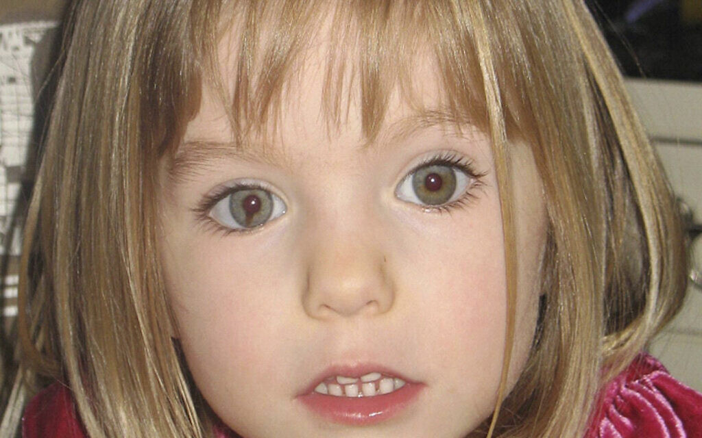 German Prosecutors Say They Have Concrete Evidence Madeleine Mccann Is Dead The Times Of Israel