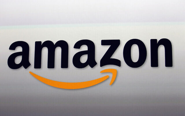 The Amazon logo in Santa Monica, California, September 6, 2012. (Reed Saxon/AP)