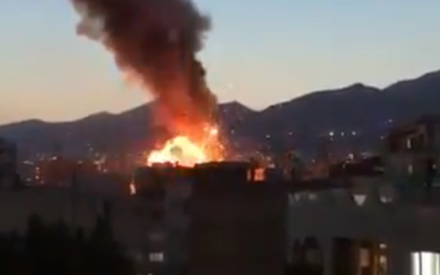 Gas explosion at medical clinic rocks Iran's capital, killing 19 ...