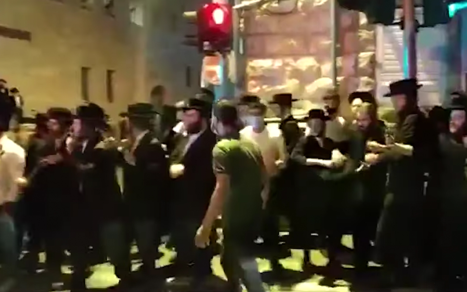 13 Held As Hundreds Of Jerusalem Ultra Orthodox Protest Attack Suspect S Arrest The Times Of