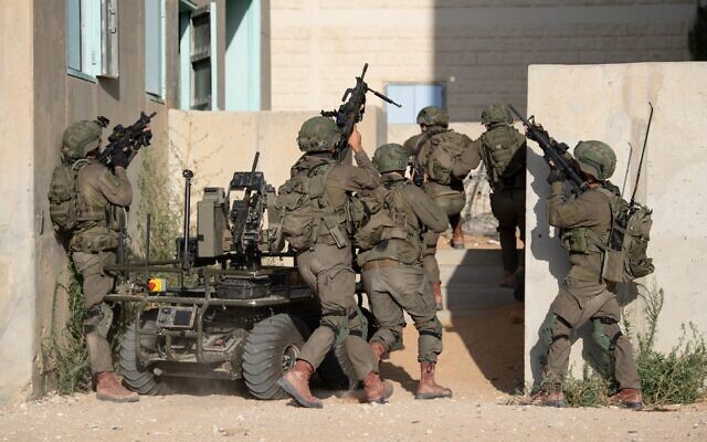 Soldiers from the IDF's Ghost Unit take part in a weeks-long training exercise in July 2020. (Israel Defense Forces)
