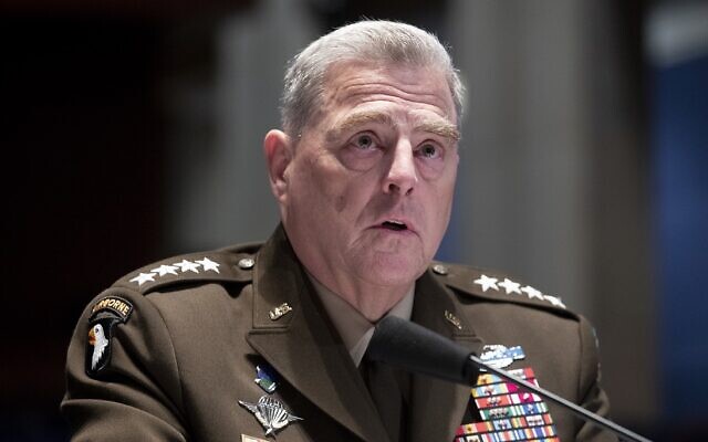 Chairman of the Joint Chiefs of Staff Gen. Mark Milley testifies during a House Armed Services Committee hearing on Thursday, July 9, 2020, on Capitol Hill in Washington. (Michael Reynolds/Pool via AP)