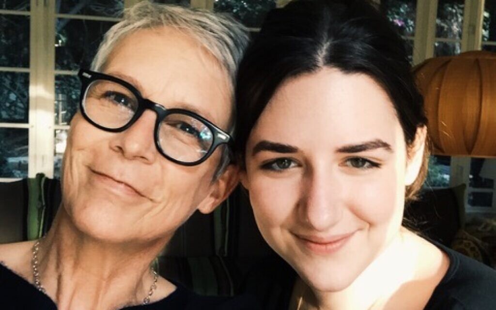 Jamie Lee Curtis with 'Letters from Camp' co-creator and writer Boco Haft (Jamie Lee Curtis)