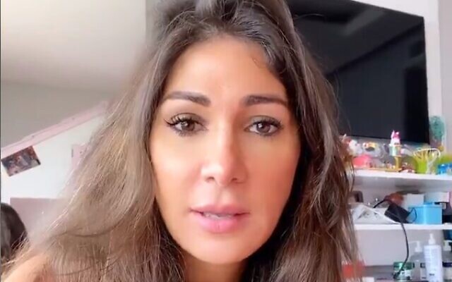 Lebanese blogger and journalist Dima Sadek. (video screenshot)