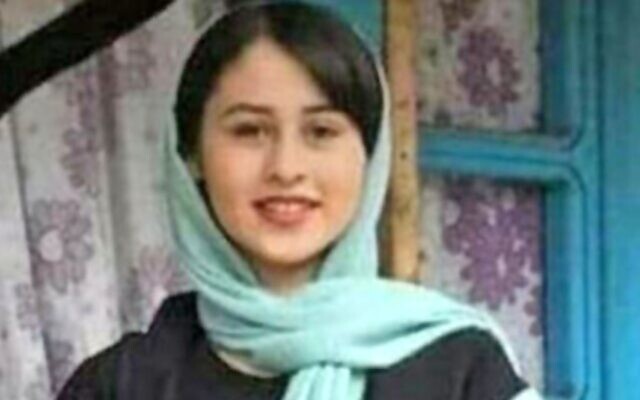 14-year-old Romina Ashrafi, who was beheaded by her father in Iran in an 'honor killing' (Courtesy)