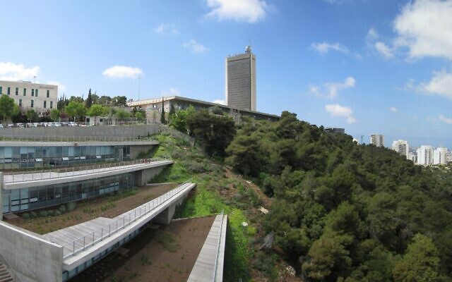 University of Haifa is situated atop Mount Carmel, overlooking Haifa Bay (Photo: Curtesy)