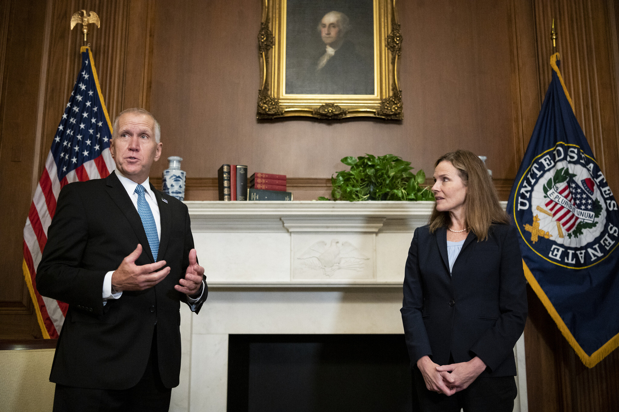 Amy Coney Barrett's Supreme Court Confirmation Will Move Forward, McConnell Says