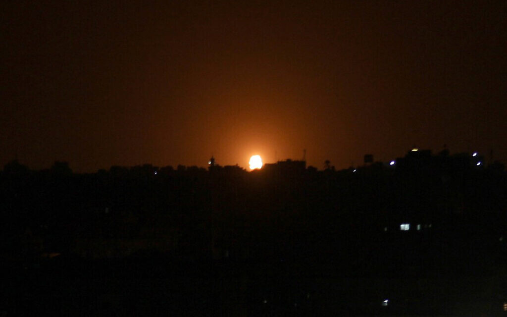 Israel hits Hamas targets after Gaza rocket