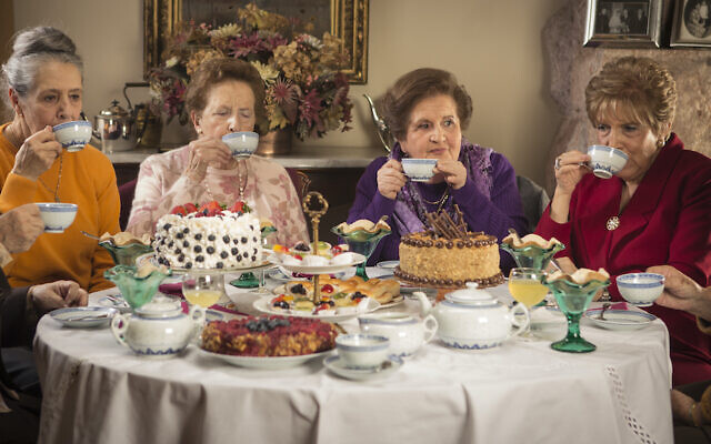 From 'Tea Time,' a 2014 Chilean film about five women and the decades-long friendship around the tea table, being shown on Docustream, the DocAviv online festival happening October 1-31, 2020 (Courtesy Docustream)