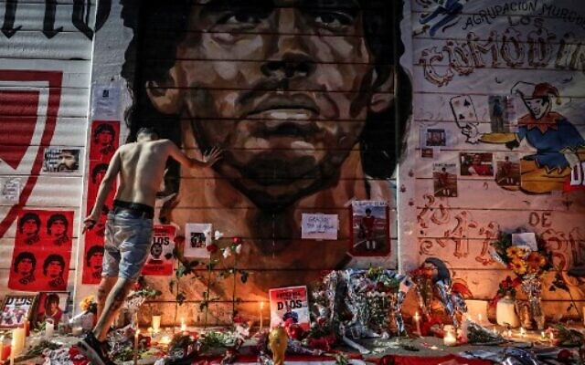 Brazilians mourn death of Argentinian archrival Maradona