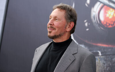 Larry Ellison at the LA Premiere of "Terminator Genisys" at the Dolby Theatre on June 28, 2015, in Los Angeles. (Rich Fury/Invision/AP)