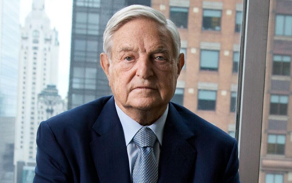 George Soros in a portrait for the film 'Soros.' (Courtesy Vital Pictures)
