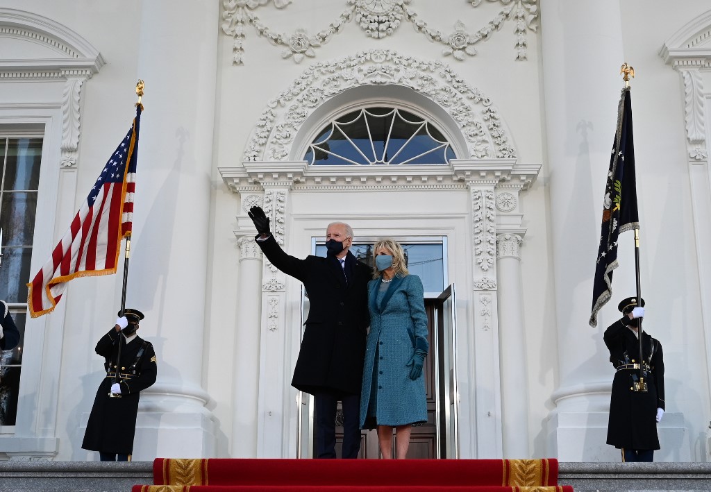 It feels like I'm going home': Biden enters White House as 46th US  President | The Times of Israel