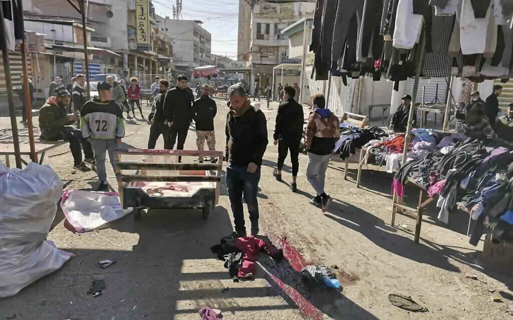 Rare twin suicide bomb attacks kill at least 20 in Baghdad - Vimarsana News