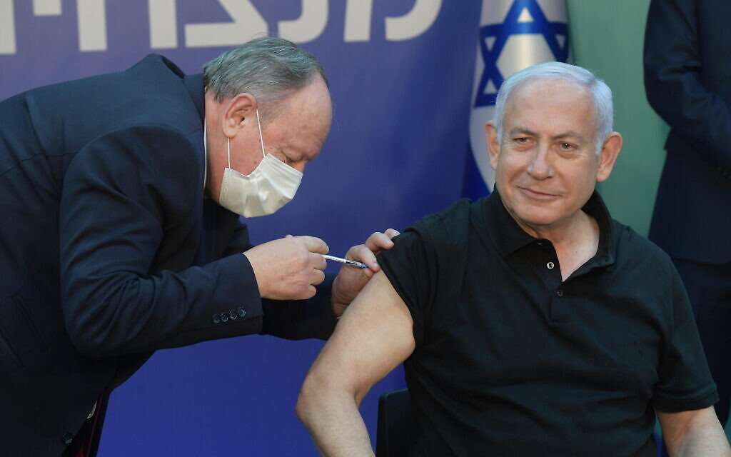 Israel launches 2nd-dose drive as serious COVID cases hit record high of 964